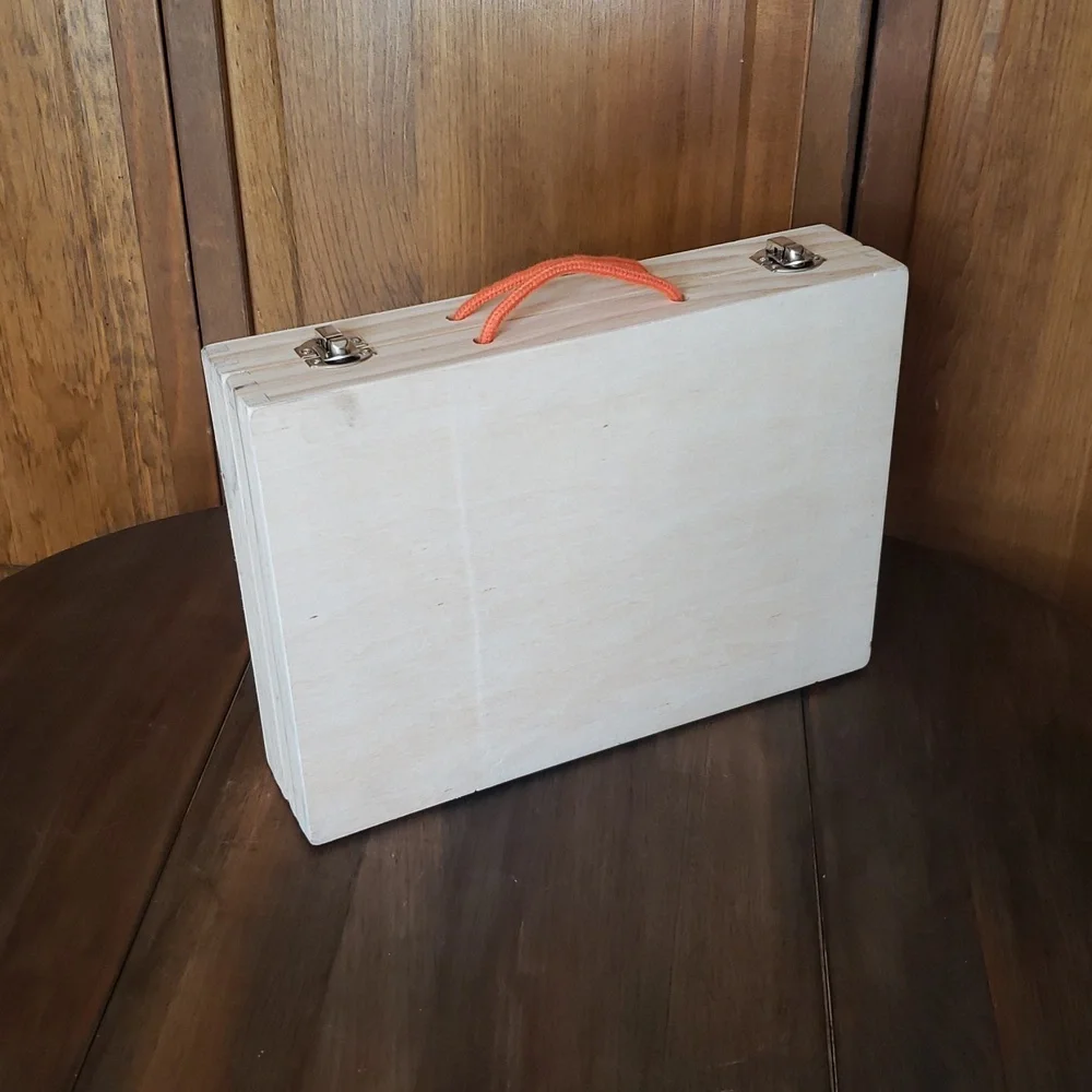 Wooden Toolbox Construction STEM Set